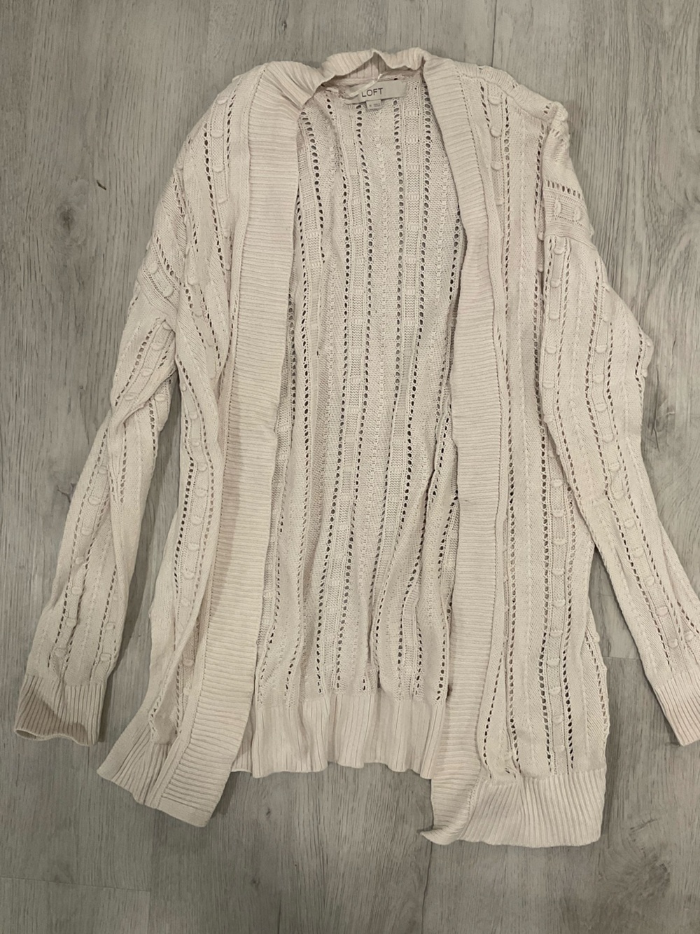 Loft Ivory Cardigan